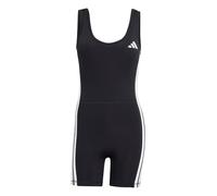 adidas Optime Essentials - Tutina intera da donna a 3 strisce, taglia XL