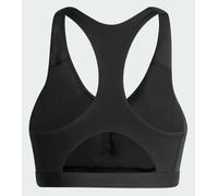 adidas Optime Essentials Workout Sports Bra Women Top e Reggiseni XS Nero