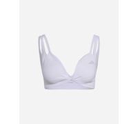 Reggiseno adidas Optimé Workout Reversible Twist Light Support lilla donna - M