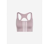 Adidas Optime Workout 3stripes W - Bra Training - Donna - Viola S