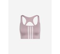 Adidas Optime Workout 3stripes W - Bra Training - Donna - Viola L
