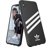 adidas OR Moulded Case PU FW18 per iPhone XS Max, Nero