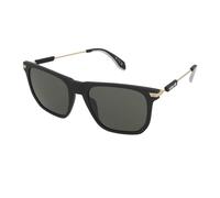 Occhiali adidas Originals OR0081 nero opaco con lenti specchio grigio