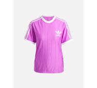 Adidas Original 3stripes W - T-shirt - Donna - Fucsia L