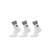 ADIDAS ORIGINAL CALZE UOMO DONNA UNISEX 3 PAIA IJ0733 BIANCO NERO DAL 37 AL 45