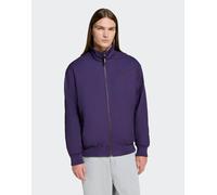 adidas Originals - 90s Alternative Sport - Giacca double-face in pile polar viola aurora e rubino aurora XS