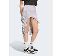 Adidas Originals Mia Marquez Adibreak Ruched Midi Skirt Grigio M Donna