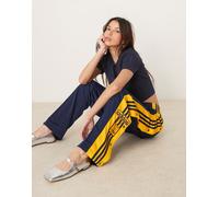 adidas Originals - Adibreak - Pantaloni sportivi blu navy e gialli XL