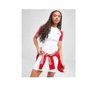 adidas Originals Adicolor 3-Stripes Raglan Short Sleeve Dress, Bianco XS