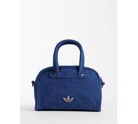 adidas Adicolor Mini Bowling Denim Borsa a tracolla, blu navy, NS, Classico