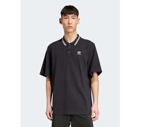 adidas Originals - adicolor - Canotta ampia nera e bianca-Nero XS