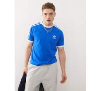 adidas Originals - Adicolor Classic - T-shirt blu con 3 strisce M