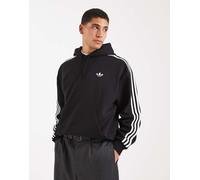 adidas Originals - Adicolor Classics - Felpa con cappuccio nera con 3 strisce-Nero XS