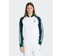 adidas Originals - Adicolor Classics SST - Giacca sportiva edera aurora e bianca-Bianco 2XL