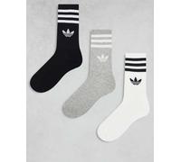ADIDAS ORIGINALS Calzino grigio sfumato / nero / bianco, Taglia 43-45