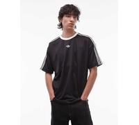 adidas Originals - Adicolor - Maglia jacquard nera-Nero 2XS