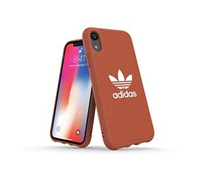 adidas Originals Adicolor Moulded Case - Custodia per iPhone XR, colore: Rosso scuro