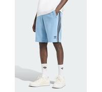 adidas Originals - Adicolor - Pantaloncini con 3 strisce blu cenere e nero S