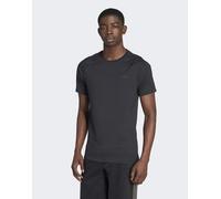 adidas Originals - Adicolor - T-shirt aderente nera con trifoglio-Nero L