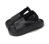 adidas Originals ADIFOM Adilette J Triple Black Kids Youth Casual Sandal IG8166