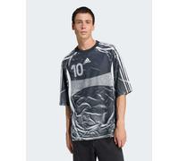 adidas Originals - Adilenium Season 4 Teamgeist - Maglia nera con stampa-Nero S