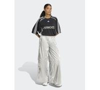 adidas Originals - Adilenium Season 4 Teamgeist - Pantaloni sportivi oversize argento metallizzati XL