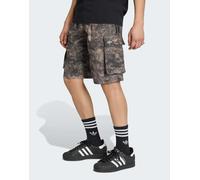 adidas Originals - Adilenium season 5 aop - Pantaloncini cargo color gesso perla e tortora wonder-Neutro 29in