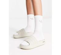 Adidas adilette female Scarpe - Marrone - Plastic/Polycarbonate - Foot Locker Brown 37 1/3