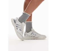 adidas Originals - Adios OG - Sneakers bianche e argento in cavallino-Bianco 46