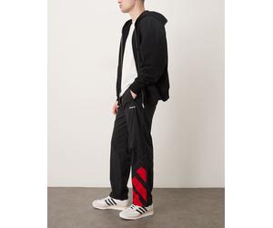 adidas Originals - Arch - Pantaloni sportivi neri e rossi-Nero XL