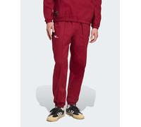 adidas Originals - Arsenal Terrace Icons - Pantaloni in drill bordeaux team college 2 e nero-Rosso S