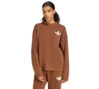 Adidas Originals Athletic Dept Sweatshirt Donna - Felpe Marrone - Taglia 40 - Jersey di cotone Brown 40