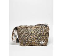 adidas Originals - Borsa con stampa leopardata slavata-Marrone No Size