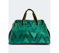 adidas Originals - Borsone grande da calcio verde acceso/nero One Size
