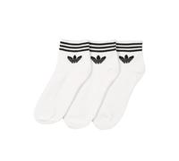 ADIDAS originals calze corta logo bianco unisex 35/38