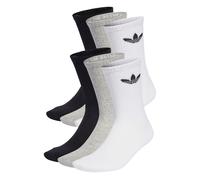 ADIDAS ORIGINALS Calzino 'Trefoil Cushion' grigio / nero / bianco Donna ADIDAS ORIGINALS 31-33 grigio / nero / bianco