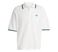 ADIDAS ORIGINALS Camicia petrolio / bianco, Taglia L