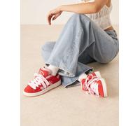 adidas Originals - Campus 00 - Sneakers effetto doppio rosa e rosse-Rosso 36