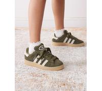 adidas Originals - Campus - Sneakers anni '00 kaki e crema con suola in gomma-Verde 38