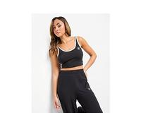 adidas Originals Canotta Crop 3-Stripes, Nero XL