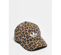 adidas Originals - Cappellino con stampa leopardata-Marrone M-L