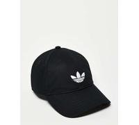 adidas Originals - Cappello con visiera e trifoglio nero L/XL