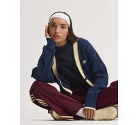 ADIDAS ORIGINALS Giacchetta 'CABLE KNIT' beige / blu scuro Donna - Abbigliamento - Taglie comode - Pullover e cardigan - Cardigan ADIDAS ORIGINALS M