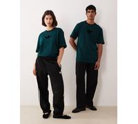 adidas Originals - Centre Trefoil - T-shirt oversize verde scuro S