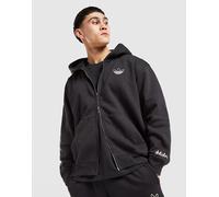 adidas Originals Chain Stitch Felpa Con Zip Intera, nero L
