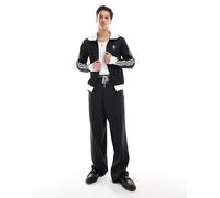 Adidas CLASSIC TRACKTOP men Track Jackets black|white in taglia:M