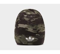 adidas Originals Cuffless Camo Beanies, Green One Size