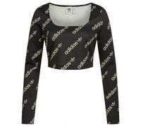 adidas Originals Donna Crop top a maniche lunghe HM4894 multicolore 36