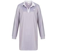 Adidas Originals Donna Tempo Libero Moda Rugby Stile Manica Vestito FU3787 Viola