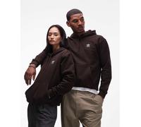 Hoodie Trefoil Essentials Loose Aurora Coffee M
